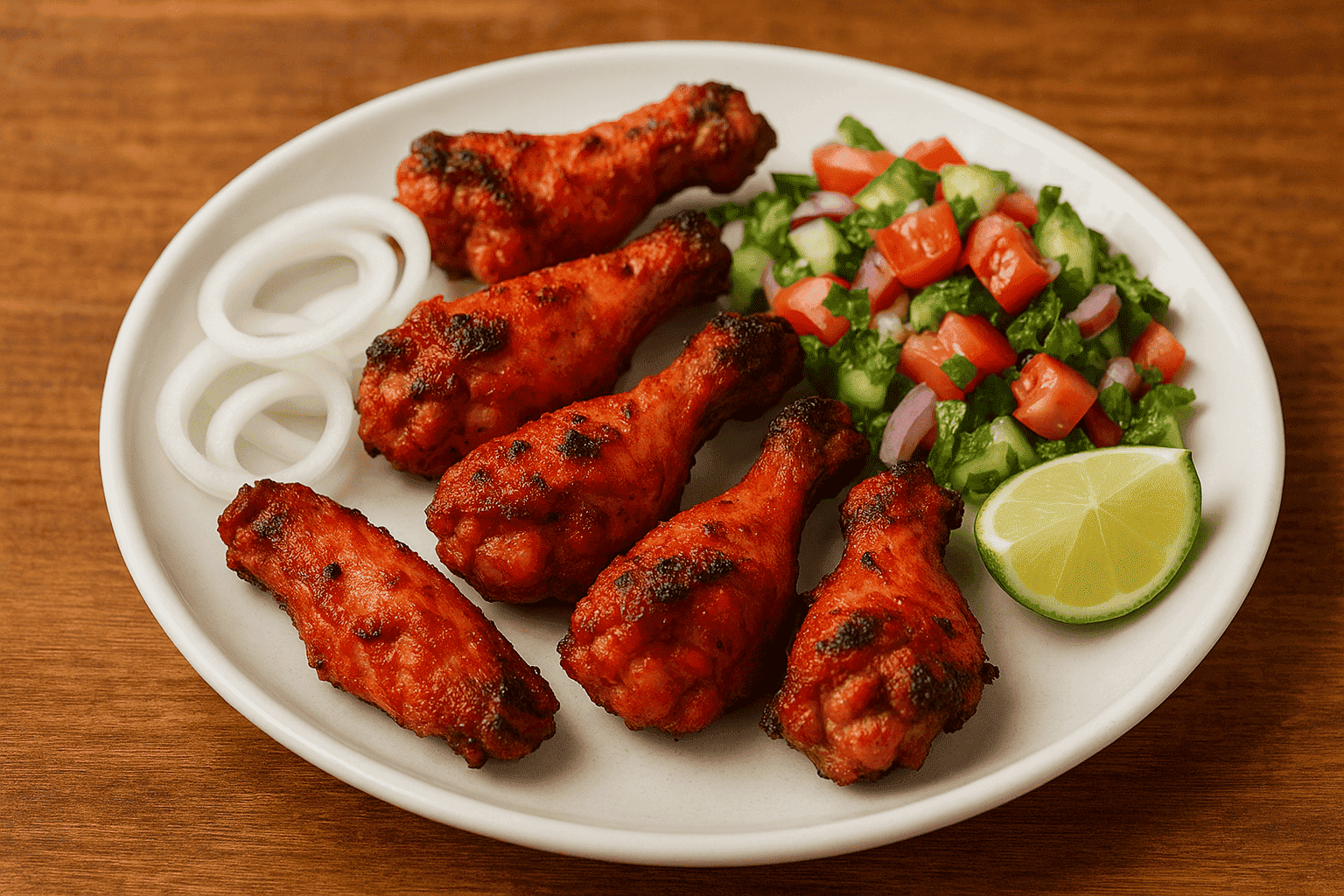 Tandoori Chicken Wings (5pcs)