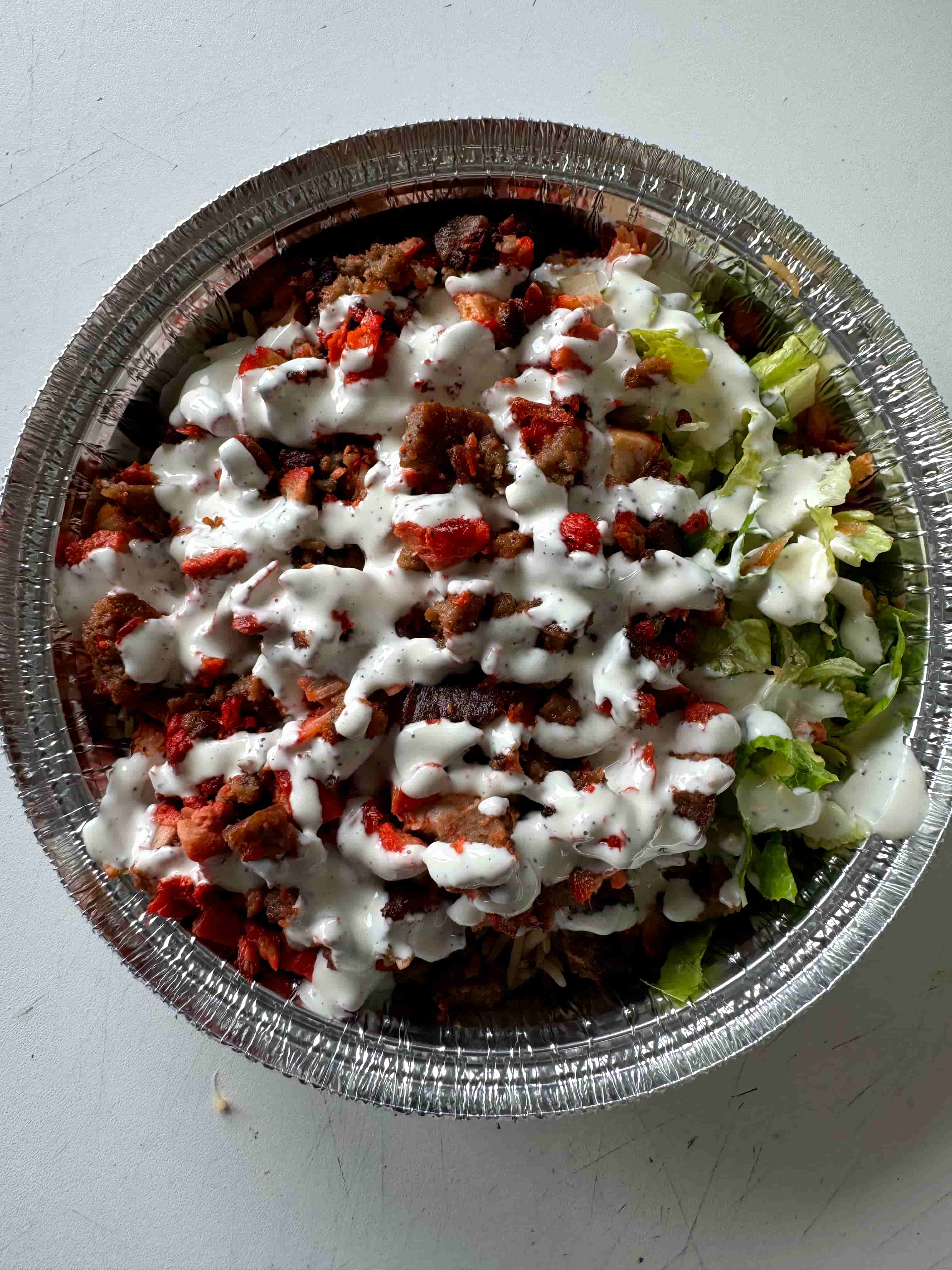 3. Mixed Chicken & Gyro Meat